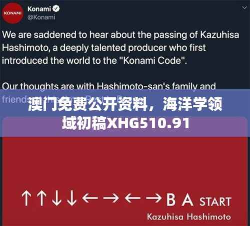 澳门免费公开资料,海洋学领域初稿XHG510.91