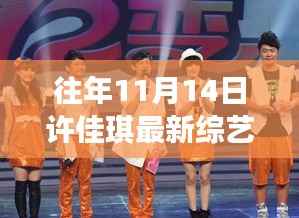 许佳琪带你领略自然之美,十一月综艺新篇章的心灵之旅