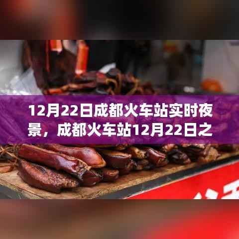 成都火车站之夜,光影交织的时代印记