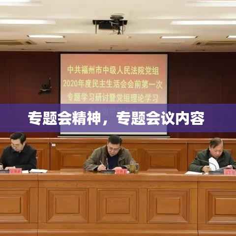 专题会精神,专题会议内容