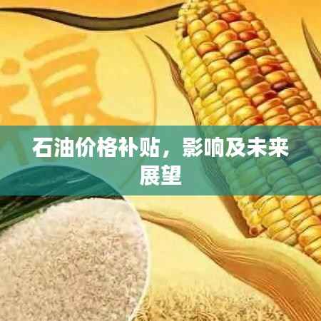 石油价格补贴,影响及未来展望